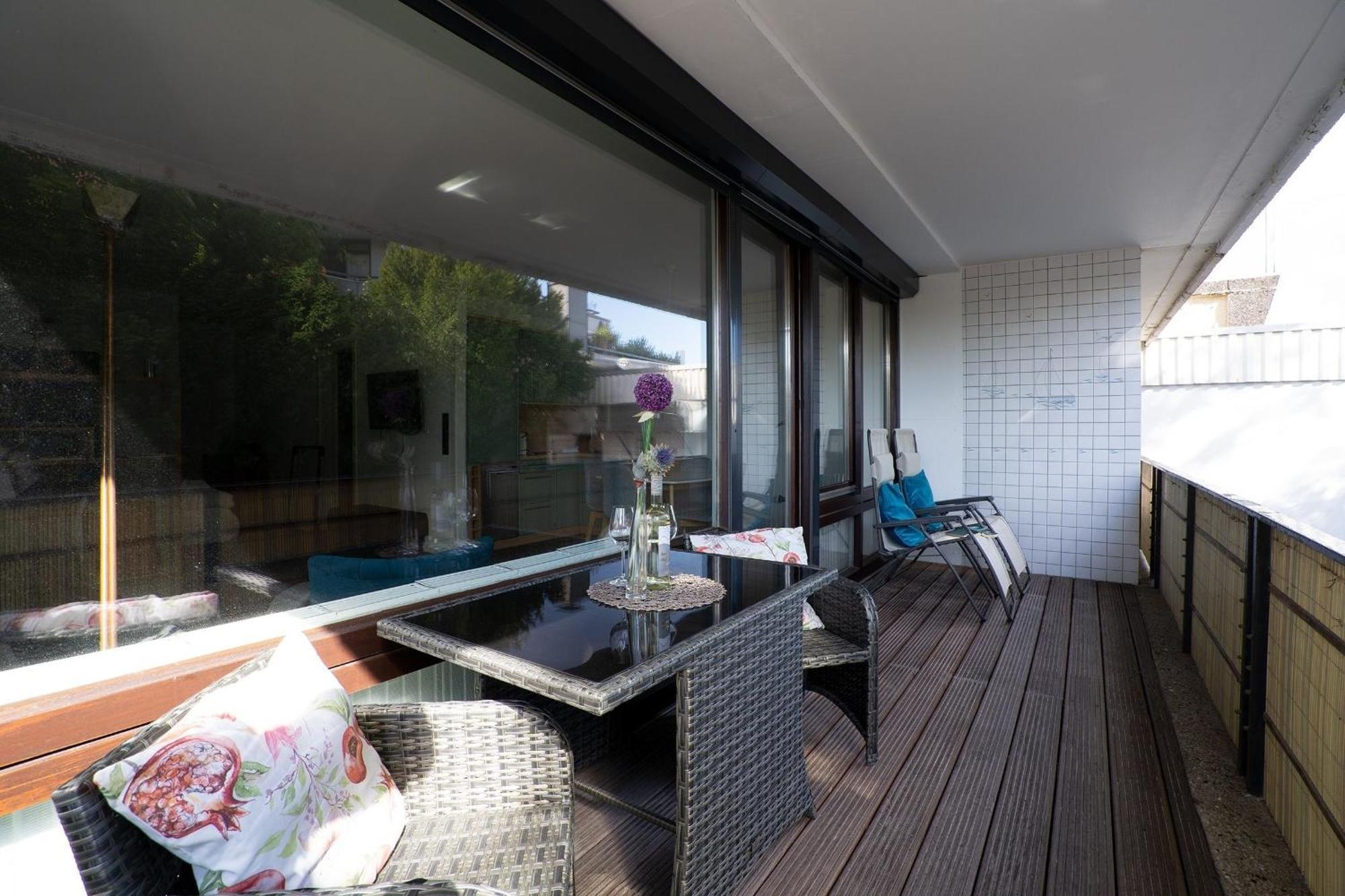 Appartementhaus Terrassenhuegel Strandsuite 沙博伊茨 外观 照片